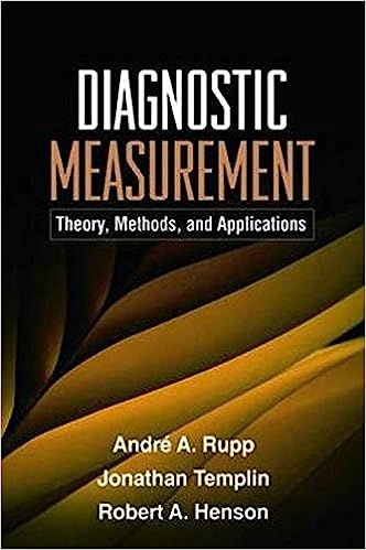 Cover of Diagnostic Measurement book by Rupp, Templin, and Henson.